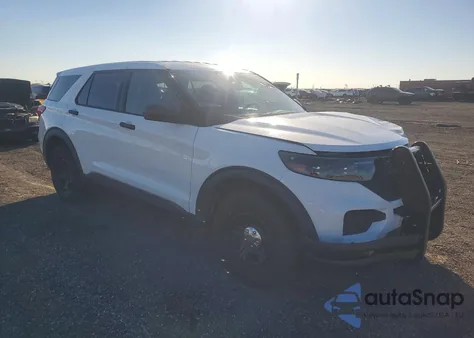 2021 Ford Explorer Police Interceptor z USA, uszkodzony, nr VIN 1FM5K8AB1MGA42202